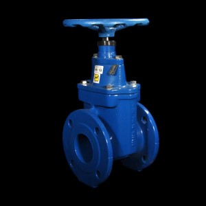 شیر کشویی کوتاه با فلکه زبانه لاستیکی 18 اینچ صنایع ریخته گری اردستان