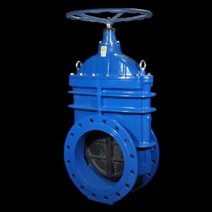 شیر کشویی کوتاه با فلکه زبانه لاستیکی 20 اینچ صنایع ریخته گری اردستان