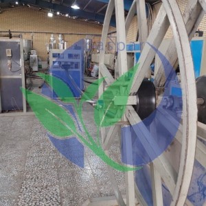 لوله ابیاری تاشو 125 (5 اینچ) حلقه 50 متری (ارسال با باربری و پس کرایه)