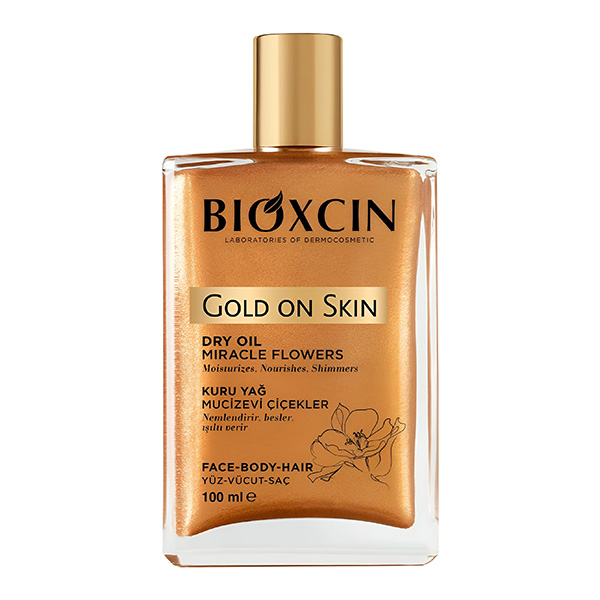 شاین بیوکسین gold on skin