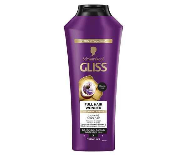 شامپو گلیس مدل  full hair wonder