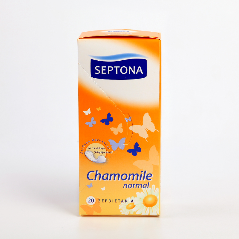 پد بهداشتی روزانه نازک سپتونا SEPTONA بسته 20 عددی