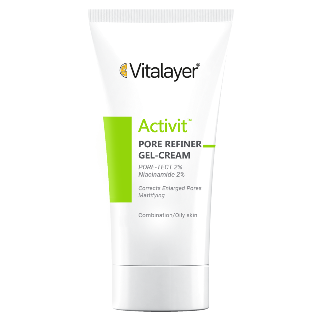 ژل کرم جمع کننده منافذ Vitalayer Activit | کوچک کننده منافذ و کنترل چربی پوست