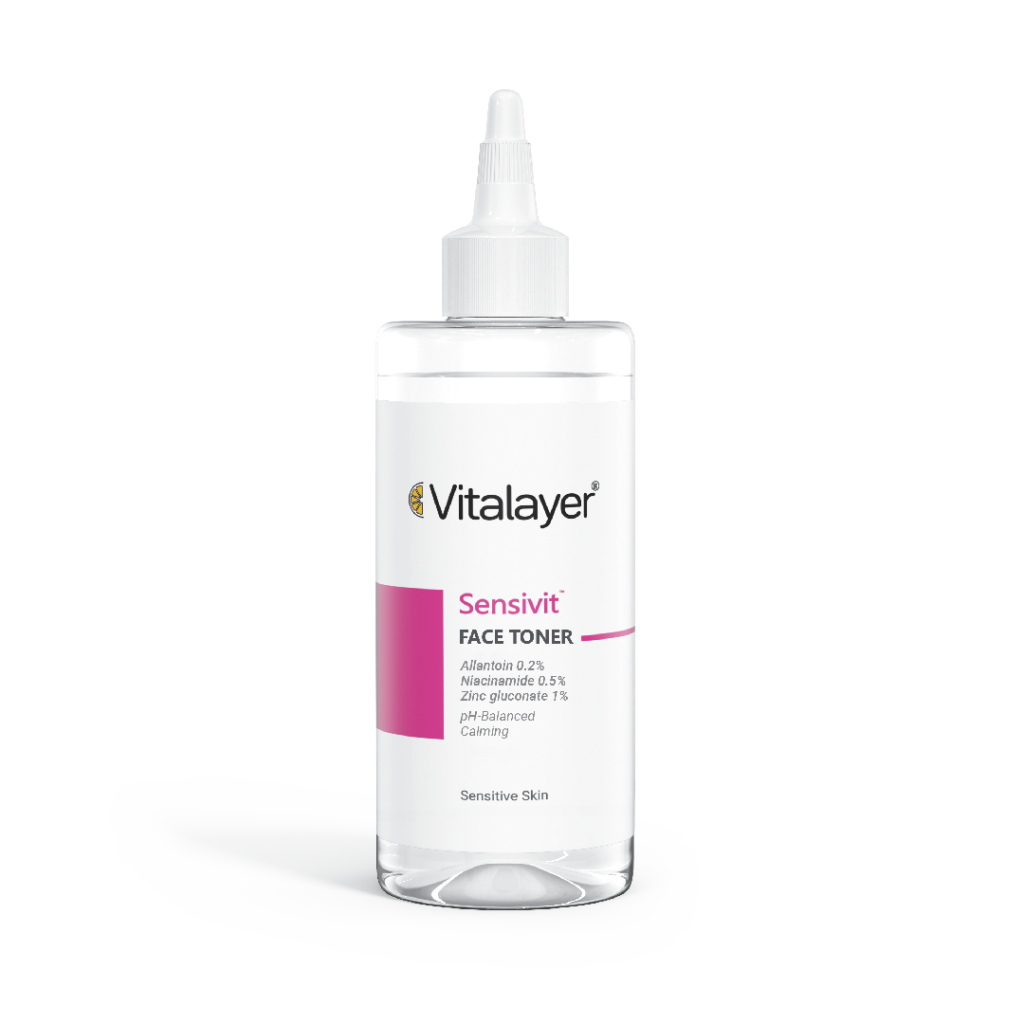 تونر پوست حساس Sensivit Face Toner ویتالیر | آبرسان و تسکیندهنده پوست
