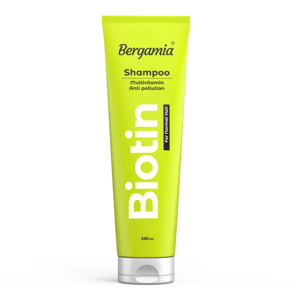 شامپو مولتی ویتامینه و ضدآلودگی موهای معمولی برگامیا Bergamia Multivitamin Anti Pollution Shampoo For Normal Hair | پاکسازی روزانه موهای معمولی و حفظ شادابی