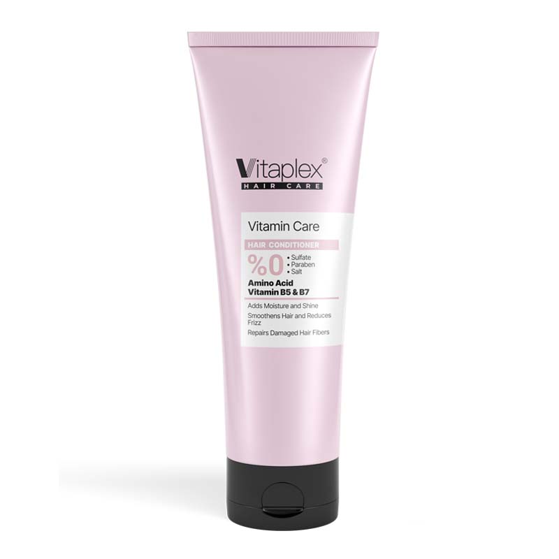 نرم کننده مناسب موهای خشک و فر ویتاپلکس Vitaplex Conditioner For Dry & Curly Hair | نرم کردن و کاهش گرهخوردگی موهای خشک و فر