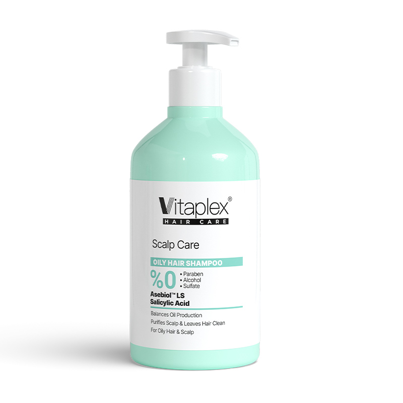 شامپو مناسب مو و پوست سر چرب ویتاپلکس Vitaplex Shampoo For Oily Hair & Scalp | پاکسازی چربی اضافه مو و پوست سر