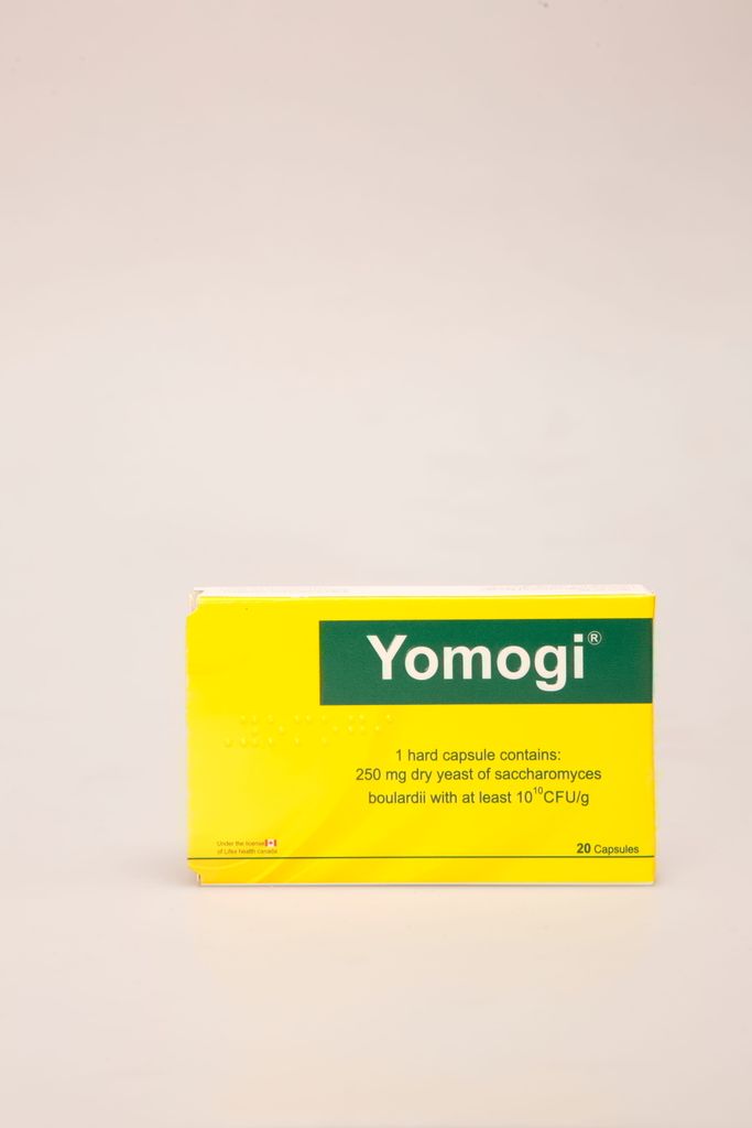 کپسول یوموگی Yomogi Saccharomyces boulardii 250mg | پروبیوتیک برای سلامت روده و درمان اسهال