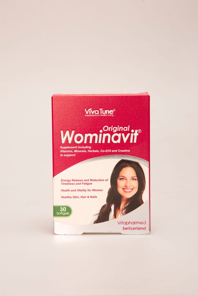 سافت ژل ومیناویت اورجینال VivaTune Wominavit | مولتی ویتامین کامل بانوان با CoQ10