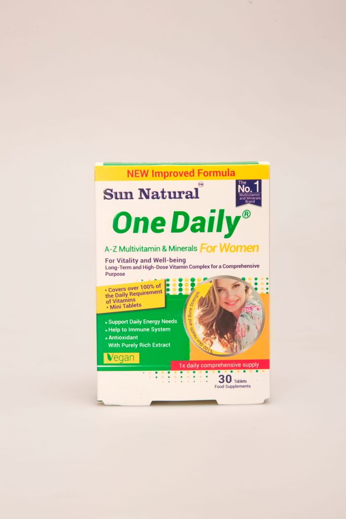 قرص One Daily For Women سان نچرال | مولتی ویتامین و مینرال کامل بانوان