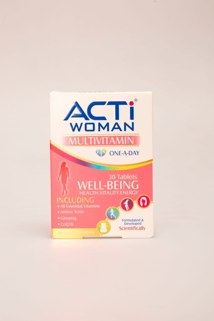 قرص مولتی ویتامین اکتی وومن | ACTi Woman Multivitamin مخصوص بانوان 30 عددی