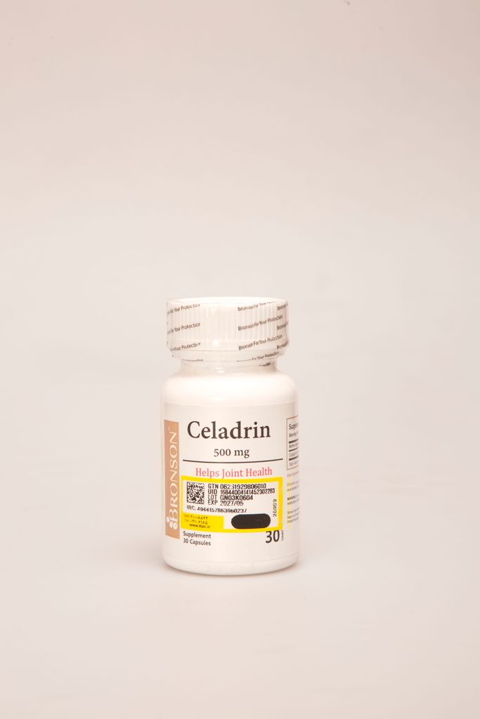 کپسول سلادرین 500 میلیگرم برونسون | Celadrin 500 mg برای سلامت مفاصل و کاهش درد