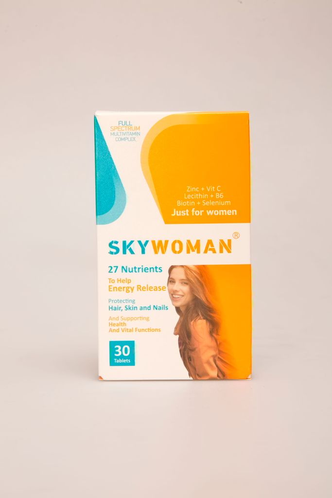 مولتی ویتامین اسکای وومن | SkyWoman Multivitamin مخصوص بانوان با ۲۷ ریزمغذی