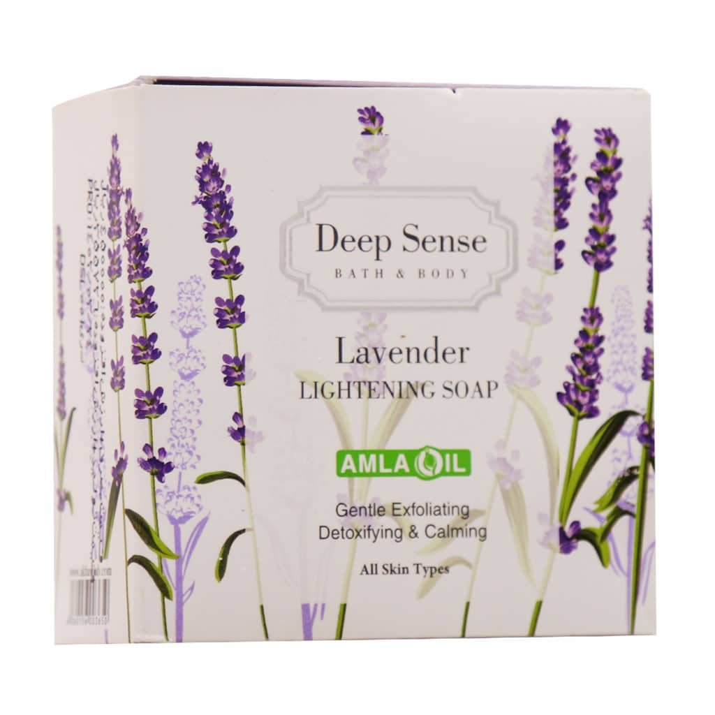 صابون کرمی روشن کننده لوندر دیپ سنس Deep Sense Cream Soap | شستشوی ملایم دست و کمک به حفظ نرمی پوست