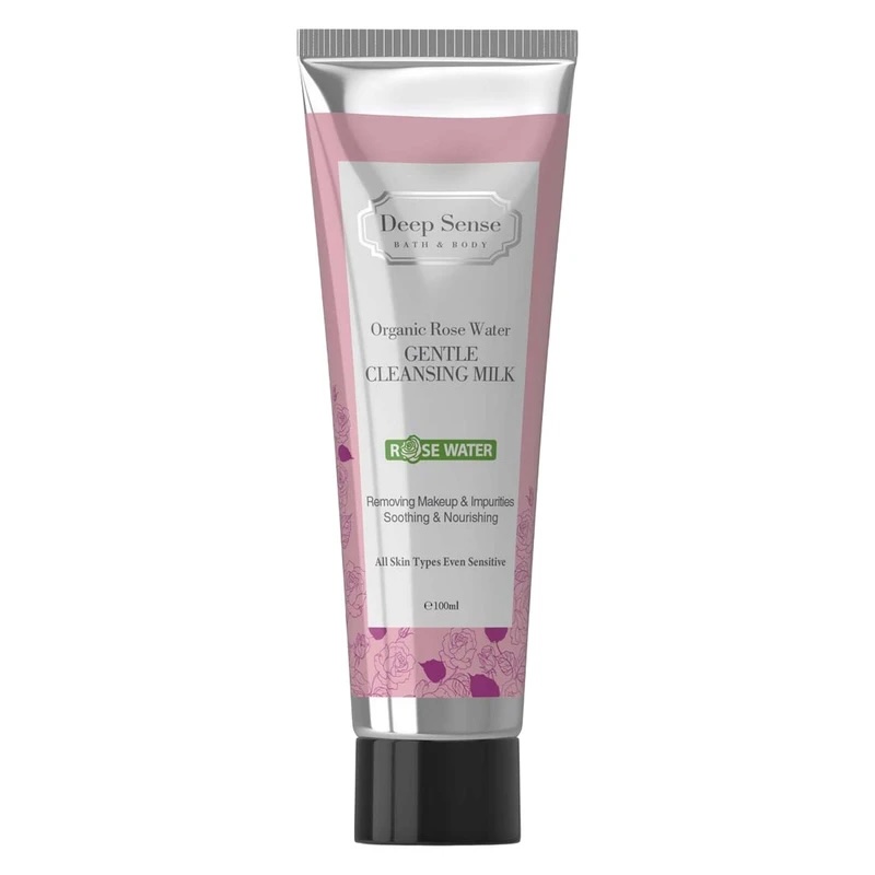 شیر پاک کن گلاب دیپ سنس Deep Sense Cleansing Milk | پاکسازی ملایم آرایش و آلودگی همراه با حفظ نرمی پوست 100 ml