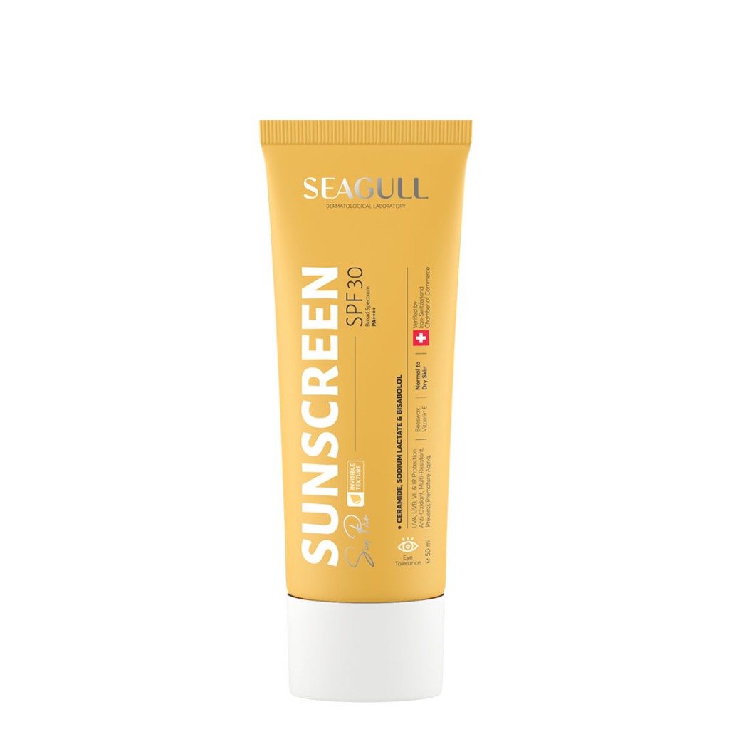کرم ضد آفتاب سیگل SEAGULL Sunscreen Cream SPF30 | محافظت روزانه در برابر UVA و UVB