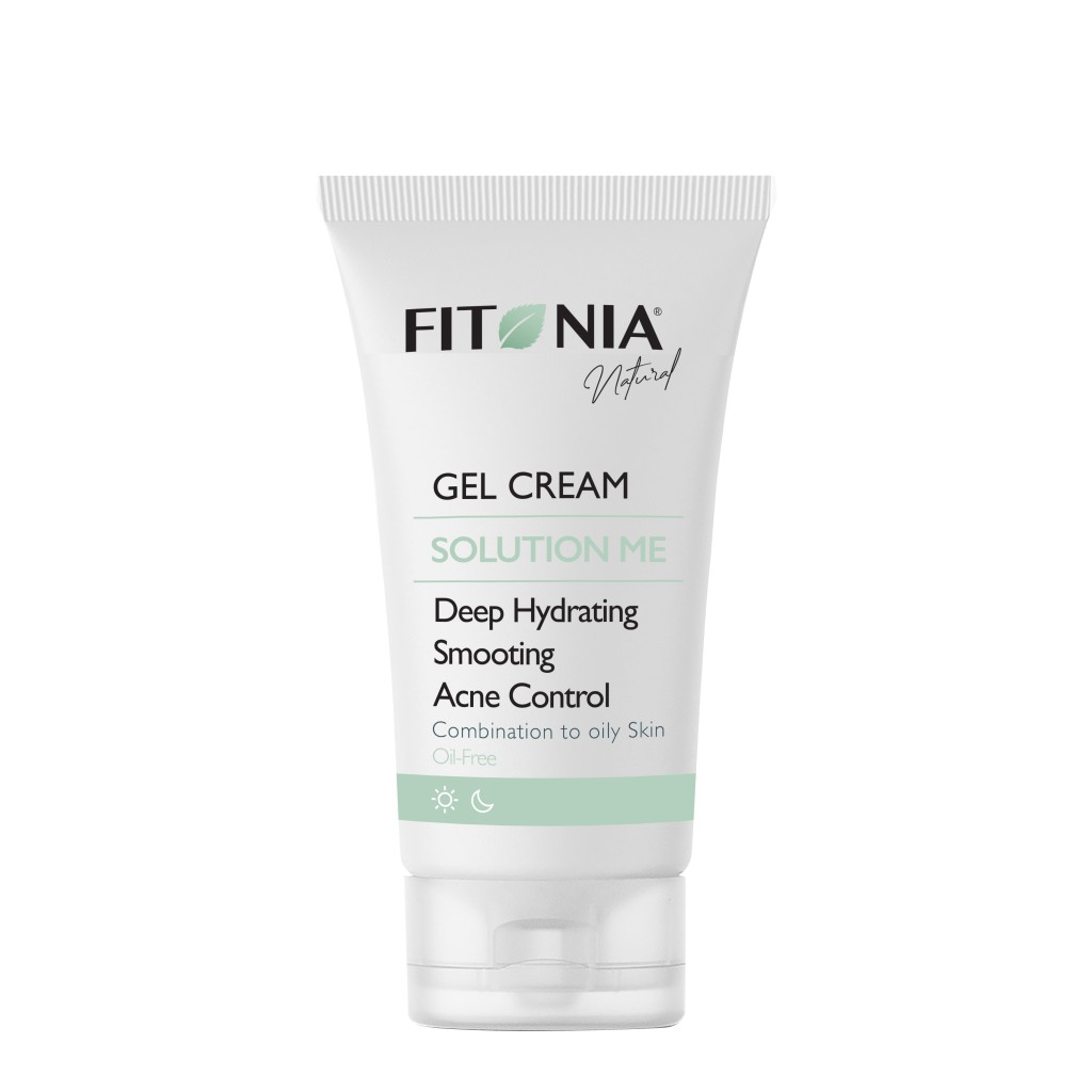 ژل کرم آبرسان پوست چرب و مختلط فیتونیا Fitonia Solution Me Gel Cream | آبرسان فاقد چربی و کنترلکننده آکنه
