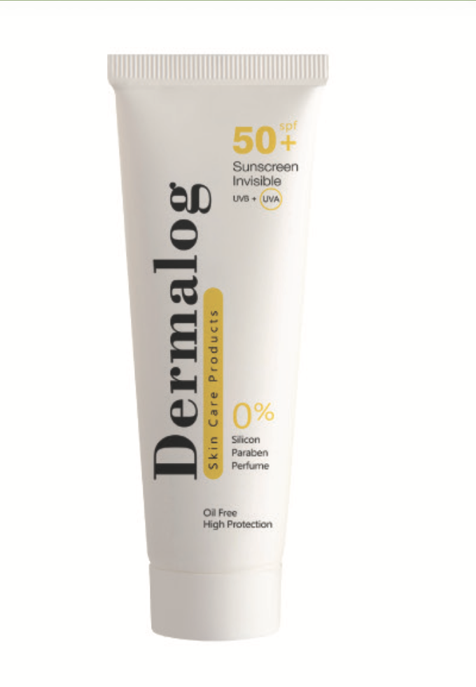 ضد آفتاب بیرنگ SPF50+ درمالوگ ۵۰ میلیلیتر (Dermalog Invisible Sunscreen SPF50+ 50 ml)