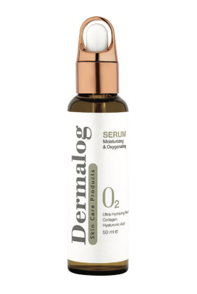 سرم آبرسان و اکسیژنرسان O₂ درمالوگ ۵۰ میلیلیتر (Dermalog O₂ Moisturizing & Oxygenating Serum 50 ml)