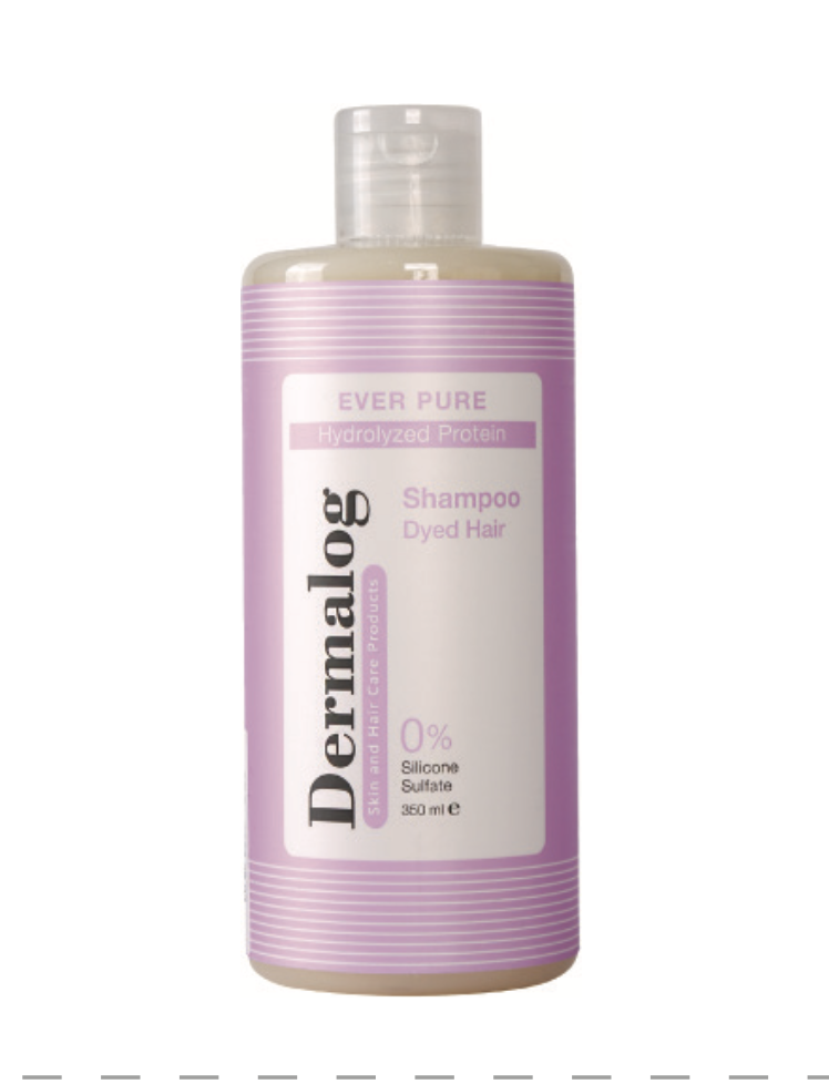 شامپو موهای رنگشده اور پیور درمالوگ ۳۵۰ میلیلیتر (Dermalog Ever Pure Hydrolyzed Protein Shampoo for Dyed Hair 350 ml)