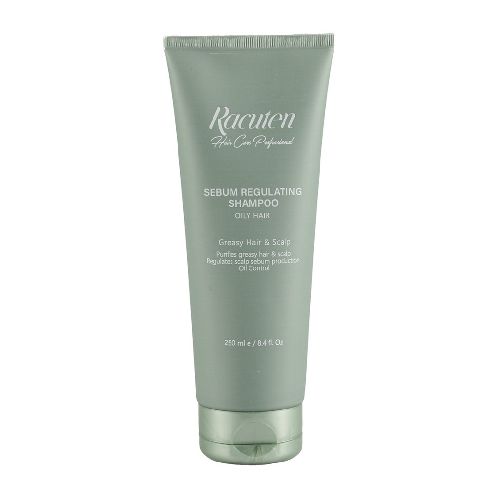 شامپو تنظیمکننده چربی مو راکوتن مخصوص موهای چرب ۲۵۰ میلیلیتر (Racuten Sebum Regulating Shampoo for Oily Hair 250 ml)