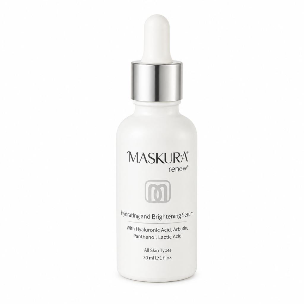 سرم آبرسان و روشنکننده ماسکورا رینیو مناسب انواع پوست، ۳۰ میلیلیتر (Maskura Renew Hydrating and Brightening Serum for All Skin Types, 30 mL)