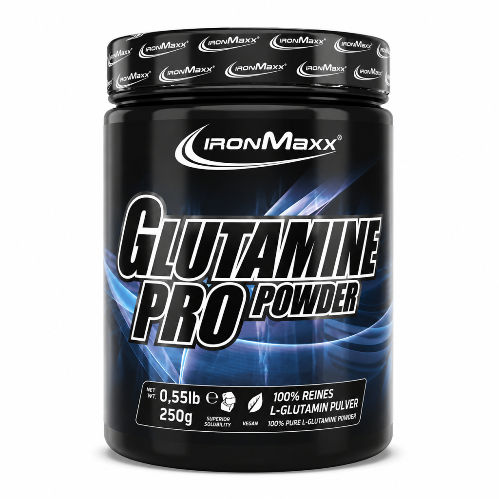 پودر گلوتامین پرو آیرون مکس ۲۵۰ گرم IronMaxx Glutamine Pro Powder 250 g