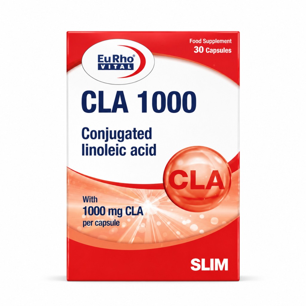 کپسول سی ال ای ۱۰۰۰ یوروویتال ۳۰ عددی EuRho Vital CLA 1000 - 30 Capsules