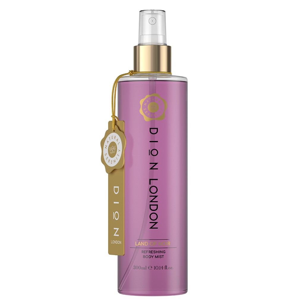 بادی میست لند آو نوآر دیون لندن، ۳۰۰ میلیلیتر DION London Land of Noir Refreshing Body Mist, 300 mL