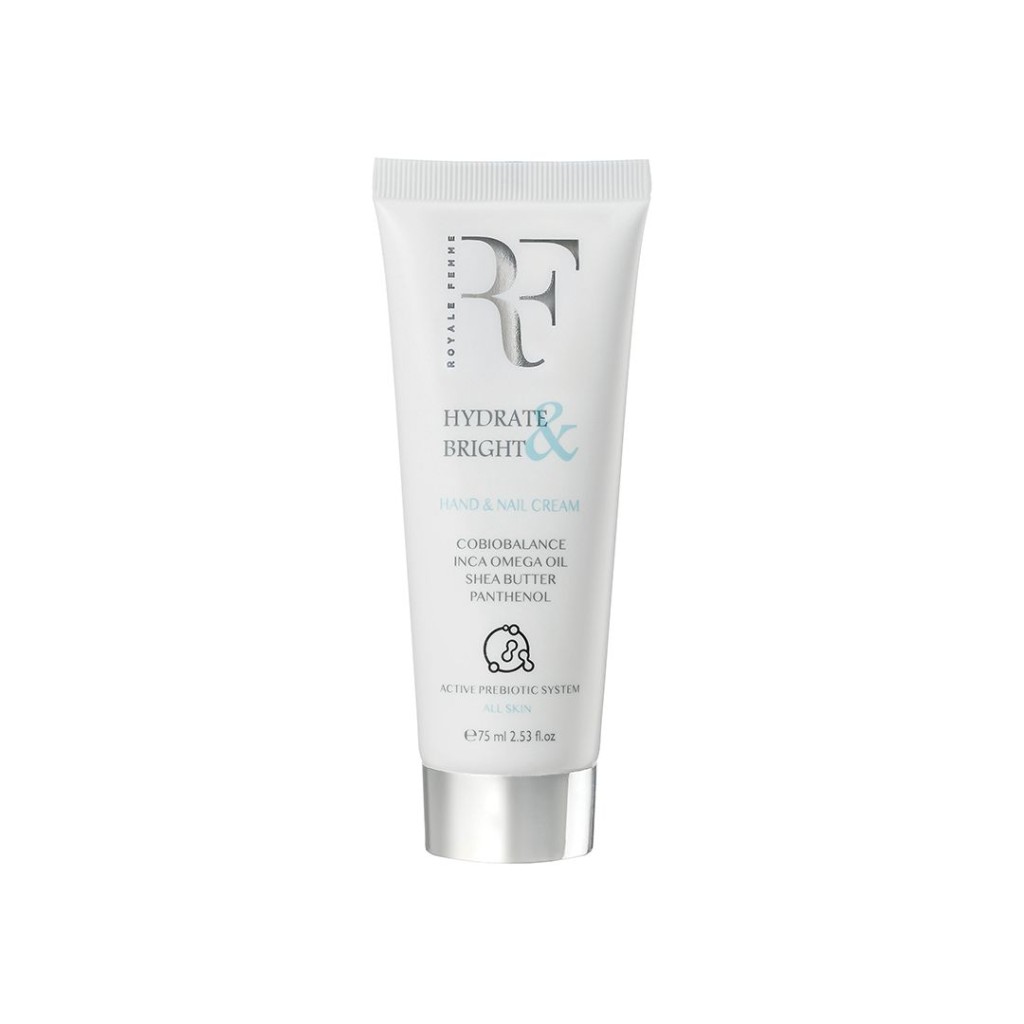 کرم دست و ناخن هیدریت اند برایت رویال فم، ۷۵ میلیلیتر Royale Femme Hydrate & Bright Hand & Nail Cream, 75 mL