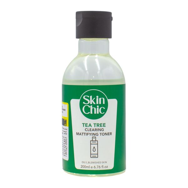 تونر ماتکننده و پاککننده درخت چای اسکین شیک / Skin Chic Tea Tree Clearing Mattifying Toner