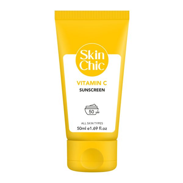 ضدآفتاب ویتامین C اسکین شیک Skin Chic Vitamin C Sunscreen SPF 50 / SPF 50