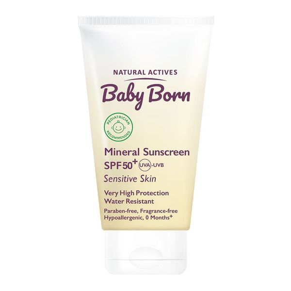 ضدآفتاب مینرال بیبی بورن Baby Born Mineral Sunscreen SPF 50 / SPF 50
