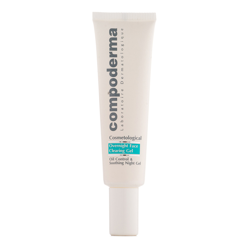 ژل شب پاککننده صورت کامپودرما / Compoderma Overnight Face Clearing Gel