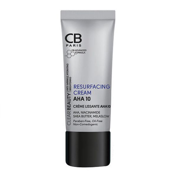 کرم لایهبردار و جوانساز پوست AHA 10 سیبی پاریس / CB Paris Resurfacing Cream AHA 10