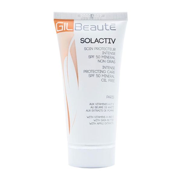 کرم محافظ مینرال جیل بیوته اس پی اف 50 / Gil Beauté Solactiv Intense Protecting Care SPF 50 Mineral Oil Free