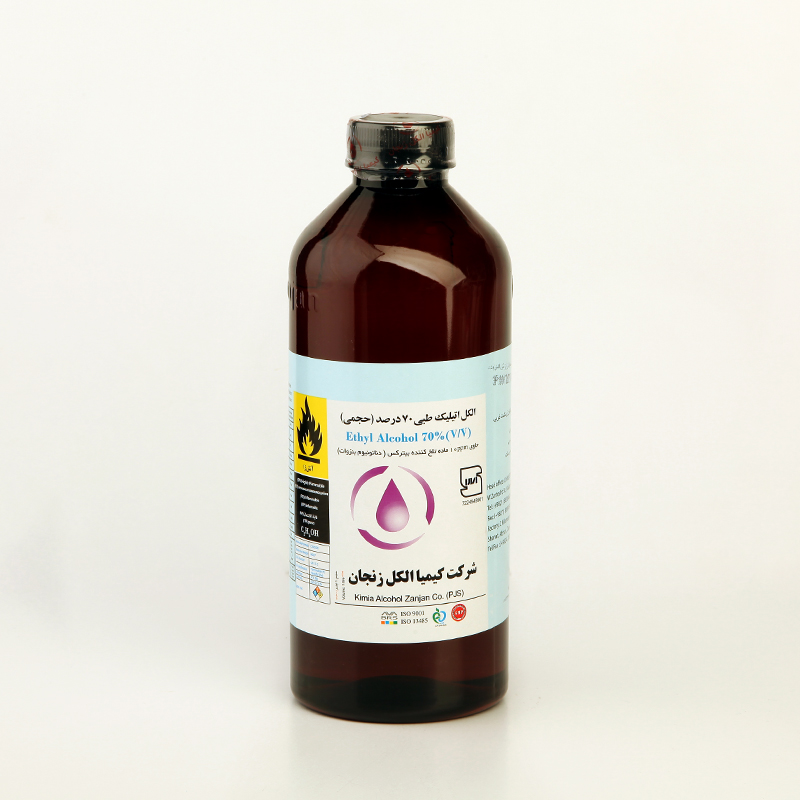 الکل اتیلیک طبی ۷۰ درصد( یک لیتری)