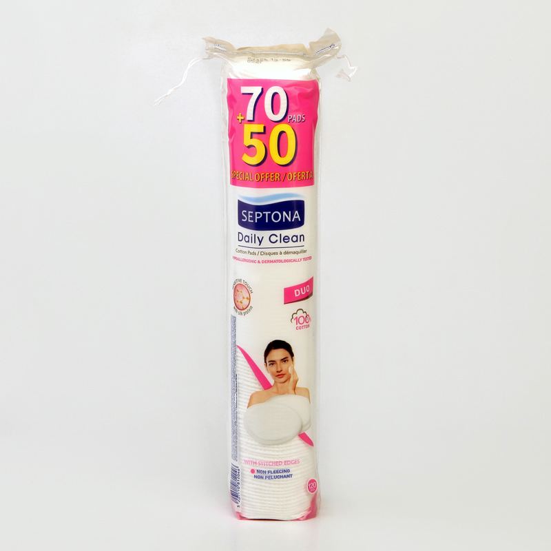 پد پاک کننده سپتونا مدل Duo بسته ۱۲۰ عددی