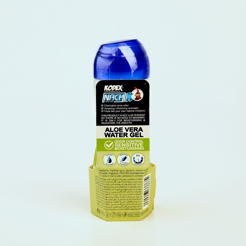 ژل روان کننده لوبریکانت کدکس حاوی عصاره آلوئه ورا حجم90میل