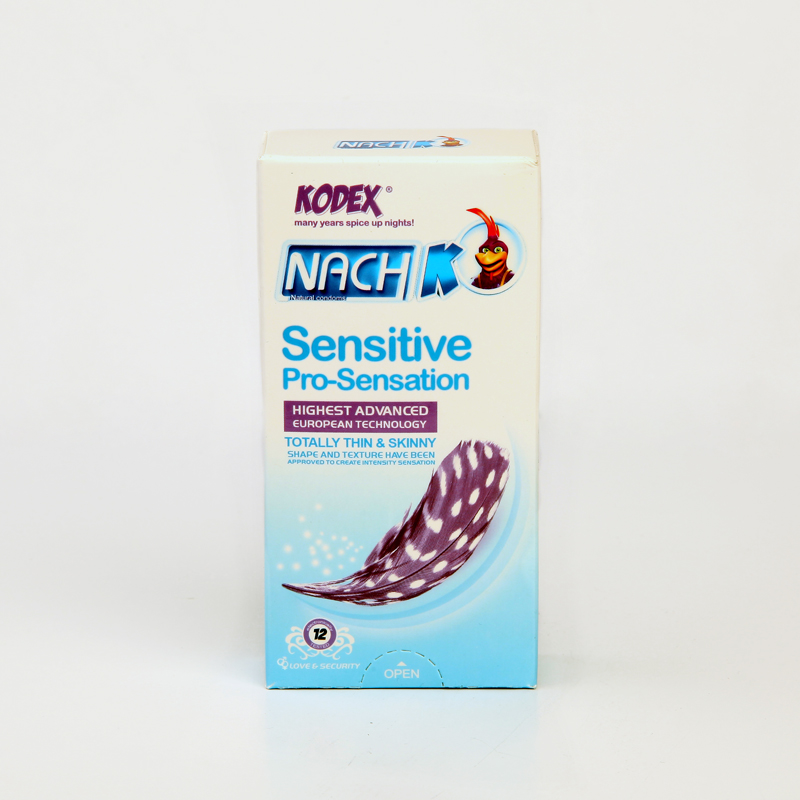 کاندوم کدکس تاخیری SENSITIVE حساسیت  ۱۲ر عددی