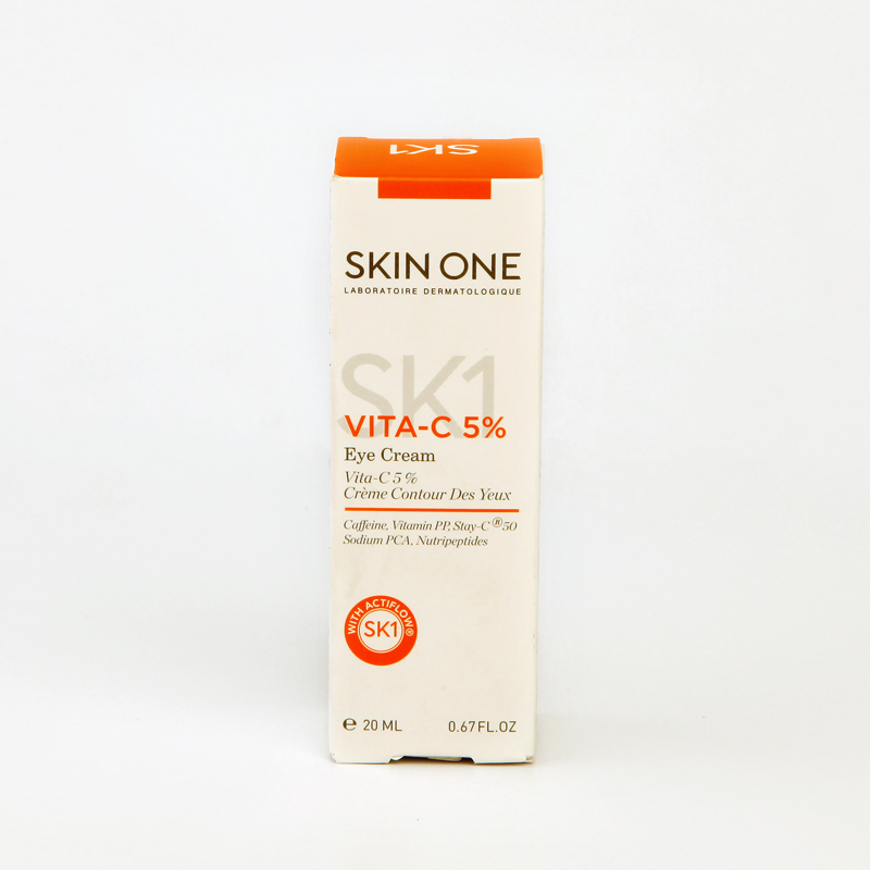 کرم دورچشم ویتامین C اسکین وان ۵٪ مدل VITA-C برای روشن‌کننده و ضدتیرگی