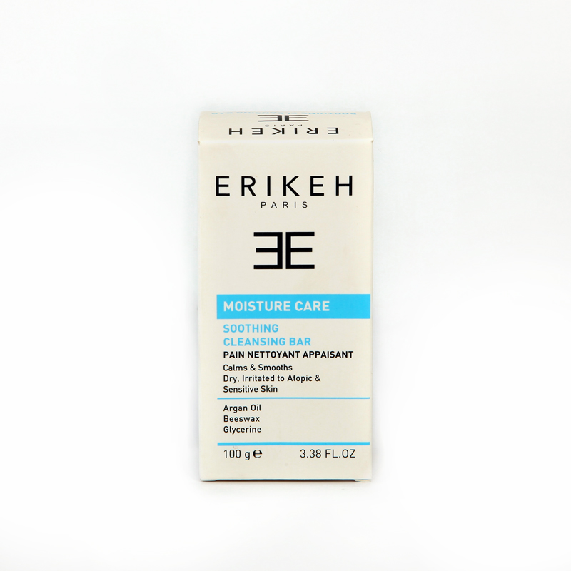 پن شوینده آرام‌بخش اریکه Erikeh مدل Soothing Cleansing Bar مناسب پوست خشک و حساس