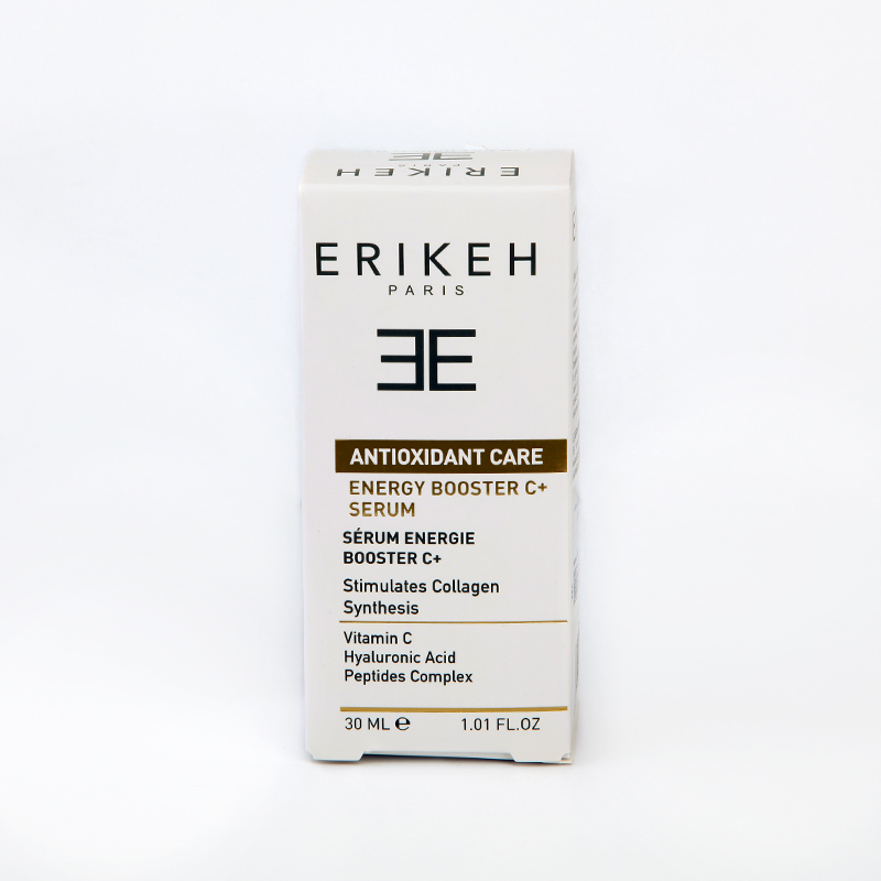 سرم ویتامین C اریکه Erikeh مدل Energy Booster C+ (تقویت کلاژن و آنتی‌اکسیدان)
