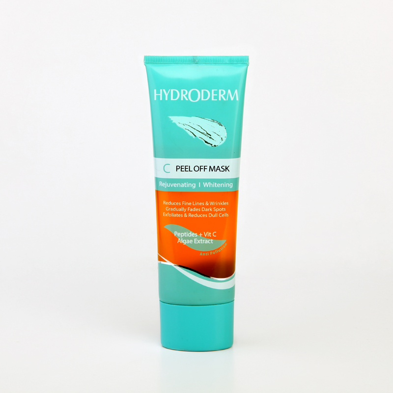 ماسک پیل‌آف ویتامین C هیدرودرم مدل C Peel Off Mask حاوی پپتید و عصاره جلبک
