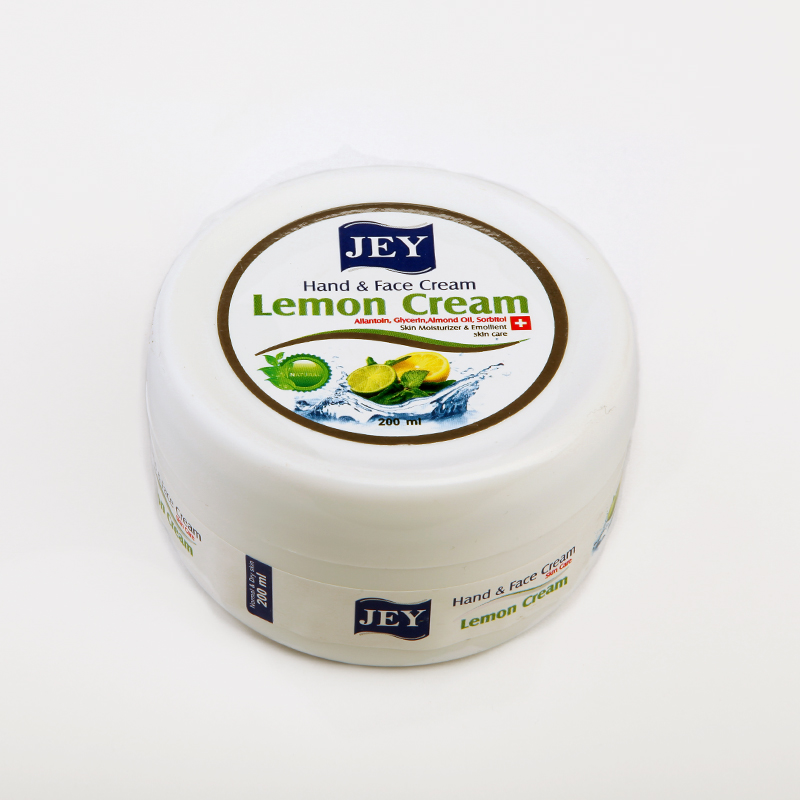 کرم دست و صورت جی مدل Lemon Cream حجم 200 میلی‌لیتر