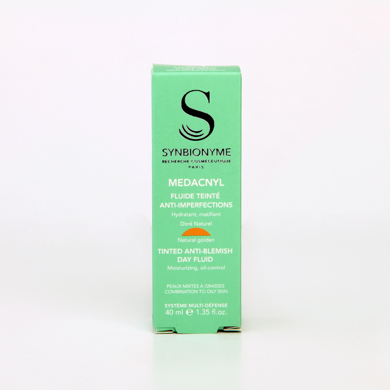 فلویید ضدجوش رنگی سن‌بیونیم مدل Medacnyl رنگ Natural Golden حجم 40 میلی‌لیتر