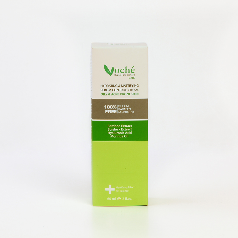 کرم کنترل چربی و مات‌کننده وچه مخصوص پوست چرب و جوش‌دار – Voche Sebum Control Cream