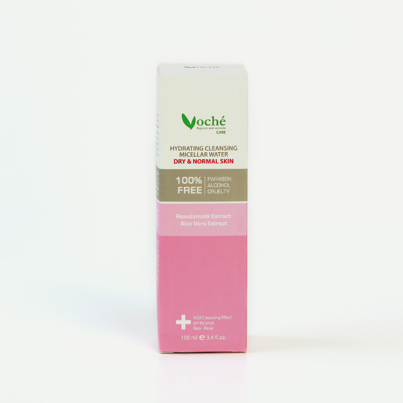 میسلار واتر آبرسان وچه مخصوص پوست خشک و نرمال – Voche Hydrating Cleansing Micellar Water