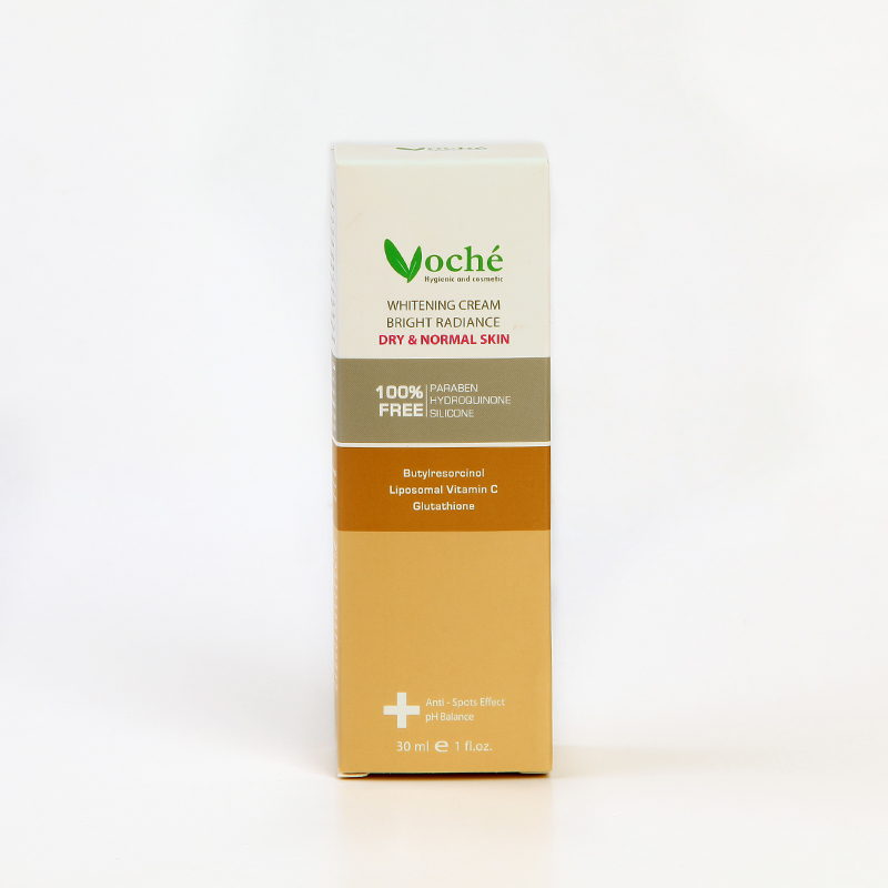 کرم روشن‌کننده وچه مخصوص پوست خشک و نرمال – Voché Bright Radiance Whitening Cream