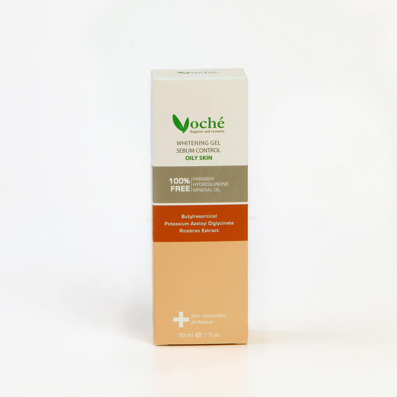 ژل روشن‌کننده وچه مخصوص پوست چرب – Voché Whitening Gel Sebum Control